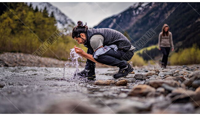 Полотенце Robens Fjell Trekking Towel M - дополнительное фото 2