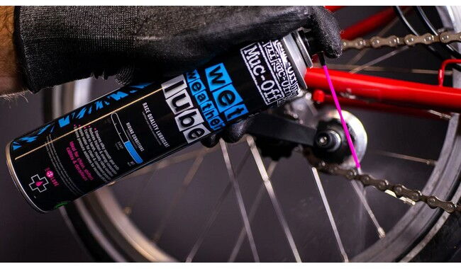 Змазка ланцюга Muc-Off Wet Weather Spray 400 мл - дополнительное фото 2