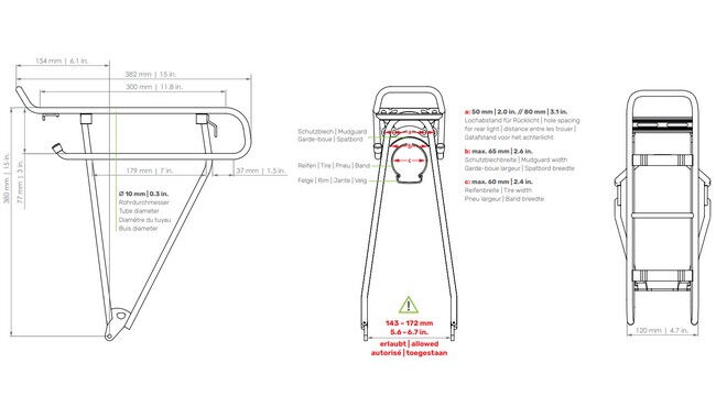 Багажник Racktime AddIT - дополнительное фото 2