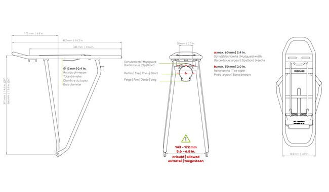 Багажник Racktime Eco 28" - дополнительное фото 1