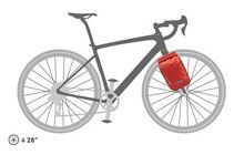 Гермосумка на вилку Ortlieb Fork Pack Plus 5.8 л - дополнительное фото 11