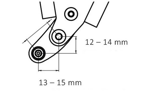 Набор для удлиннения ножек задних багажников Tubus - дополнительное фото 1