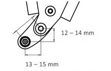 Набор для удлиннения ножек задних багажников Tubus - дополнительное фото 1