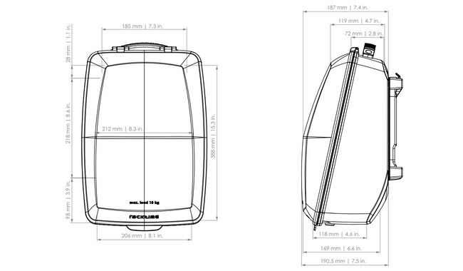 Бокс на багажник Racktime Tour Box 2.0 - дополнительное фото 2