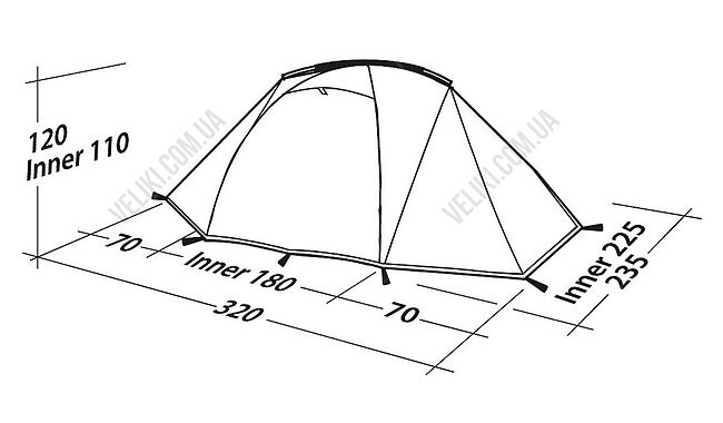 Намет Robens Lodge 3 - дополнительное фото 2
