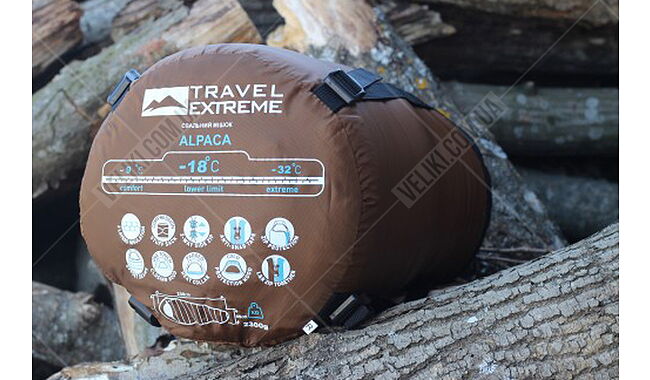 Спальный мешок Travel Extreme Alpaca Right - дополнительное фото 3