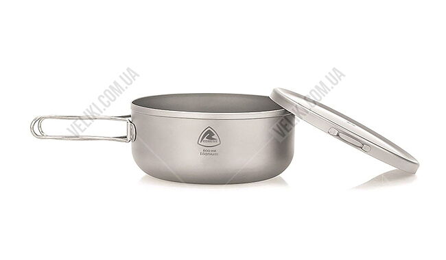 Котелок Robens Ori Titanium Pot with Plate Lid 800 мл - дополнительное фото 1