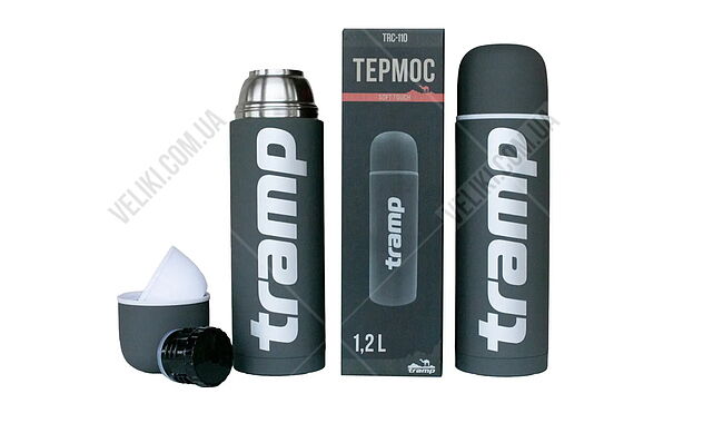 Термос Tramp Soft Touch 1,2 л - дополнительное фото 6