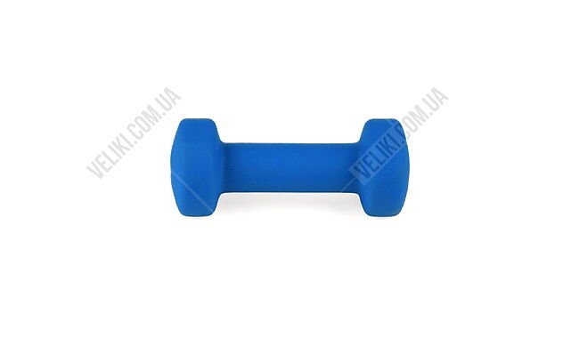 Гантелі Queenfit неопренові 2x1,5 кг - дополнительное фото 2