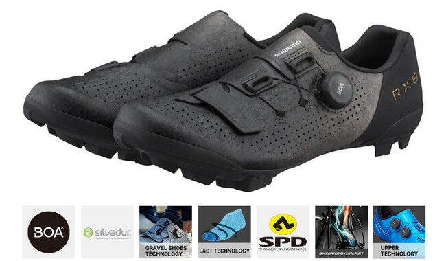 Велотуфли Shimano RX8 - дополнительное фото 1