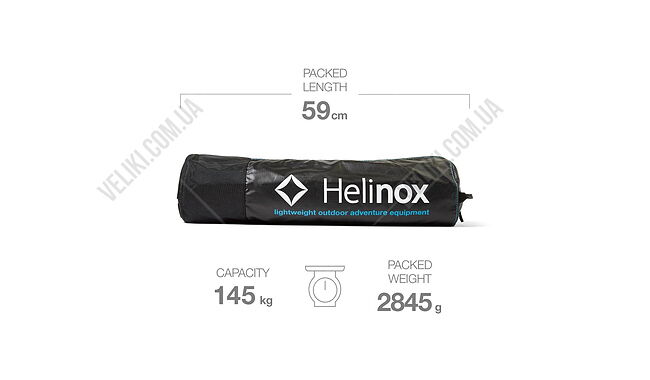 Ліжко Helinox High Cot One Long - дополнительное фото 1