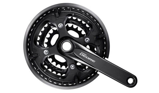 Система шатунов Shimano Deore FC-M6010-3 26-36-48T 175 мм OEM - фото 1