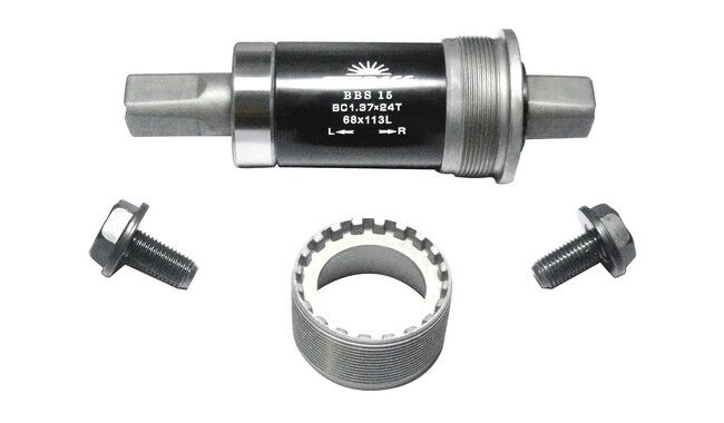 Каретка SunRace BBS15 73-127 мм - фото 1
