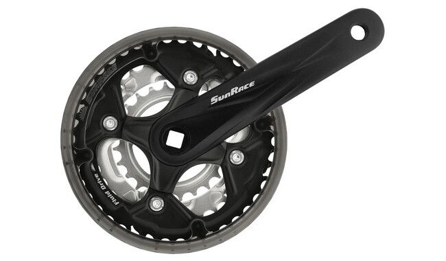 Система шатунов SunRace FCM500 CG 24-34-42T 170 мм - фото 1