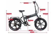 Электровелосипед Samebike XWXL09 - дополнительное фото 11
