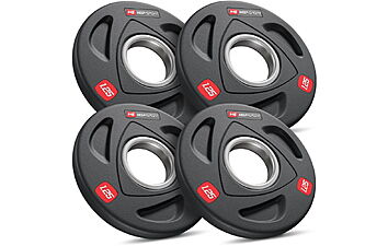 Набір олімпійських дисків Hop-Sport 4 х 1,25 кг