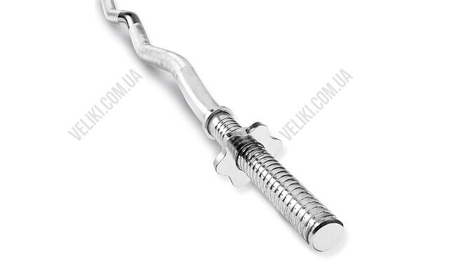 Набір Hop-Sport Strong 37 кг з W-подібним та гантельними грифами. - дополнительное фото 2