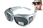 Окуляри Global Vision Outfitter Metallic Gray - дополнительное фото 4
