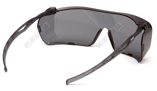 Окуляри Pyramex Cappture Gray OTG - дополнительное фото 2