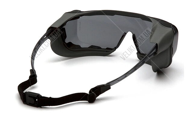 Очки Pyramex Cappture Plus Gray OTG - дополнительное фото 3