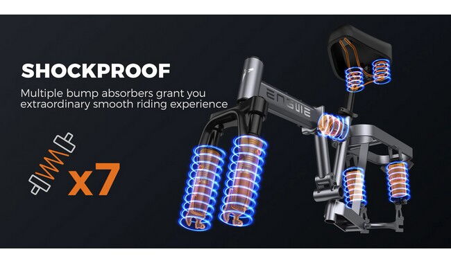 Электровелосипед Engwe T14 - дополнительное фото 9