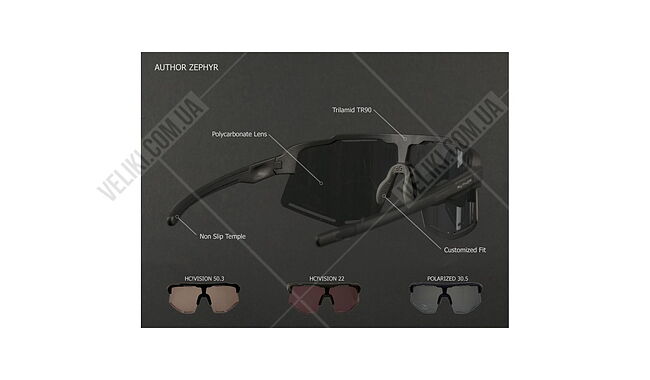 Окуляри Author Zephyr HC Vision 50.3 - дополнительное фото 3