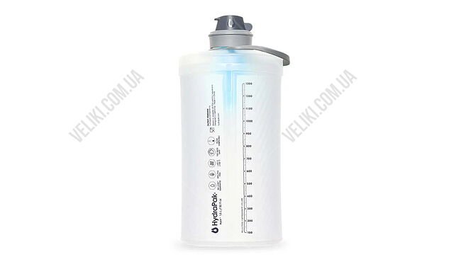 Фляга HydraPak Flux 1,5 л + Filter Kit - дополнительное фото 1