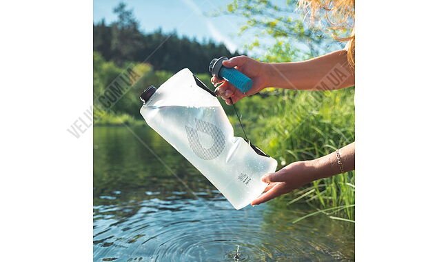 Емкость для воды HydraPak Seeker 3 л + Filter Kit - дополнительное фото 4