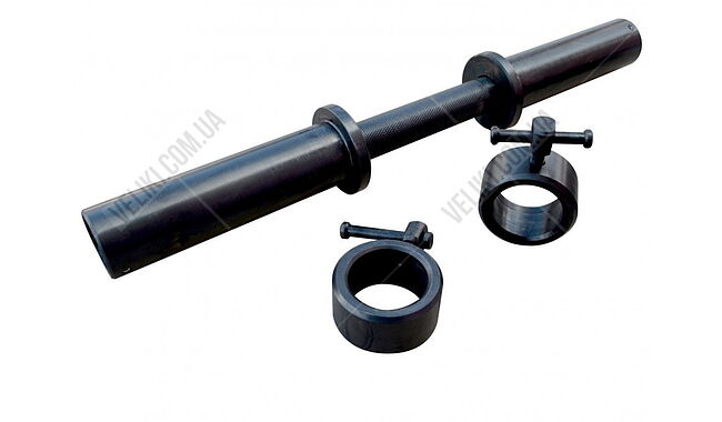 Гантель олимпийская RN-Sport 31 кг - дополнительное фото 2