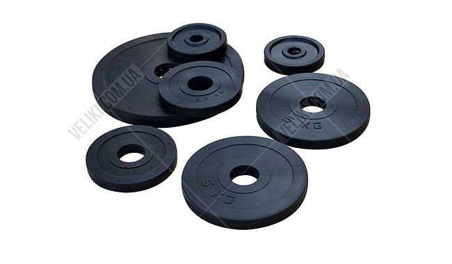 Гантель олимпийская RN-Sport 31 кг - дополнительное фото 4