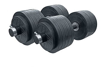 Гантели олимпийские RN-Sport 2 х 62 кг