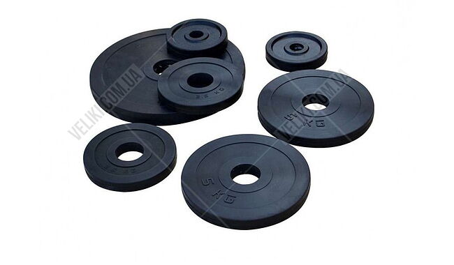 Гантелі олімпійські RN-Sport 2 х 51 кг - дополнительное фото 4