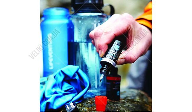 Засіб для дезінфекції води Lifesystems Chlorine Dioxide Liquid - дополнительное фото 4