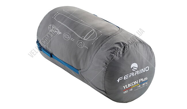 Спальный мешок Ferrino Yukon Plus Left - дополнительное фото 1