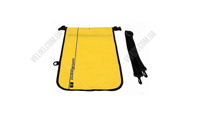 Гермомешок OverBoard Dry Flat 5 л - дополнительное фото 7