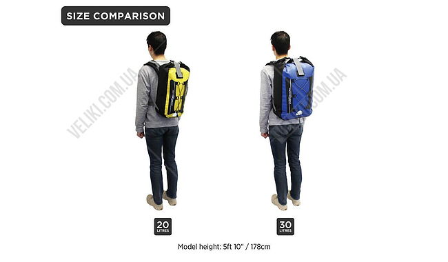 Герморюкзак OverBoard Original Waterproof Backpack 30 л - дополнительное фото 3