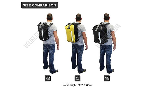 Герморюкзак OverBoard Classic Backpack 20 л - дополнительное фото 3