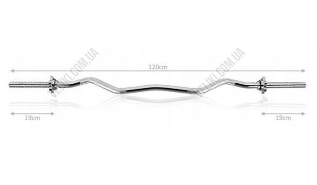 Набор Newt Gym Set-W Rock Pro штанга и гантели 47 кг - дополнительное фото 1