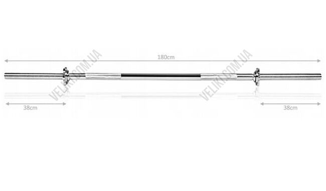 Набор Newt Gym Set 2 Rock Pro штанга и гантели 80 кг - дополнительное фото 3