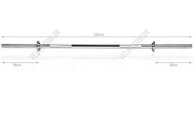 Набор Newt Gym Set 2 Rock Pro штанга и гантели 110 кг - дополнительное фото 3