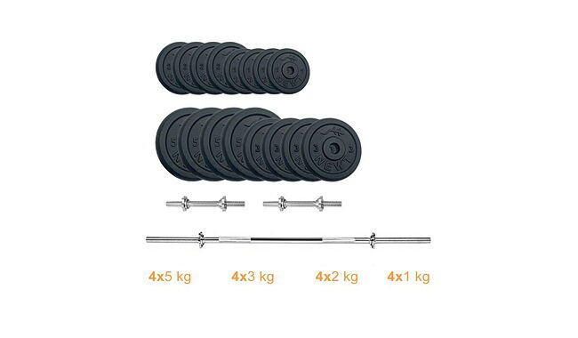 Набір Newt Gym Set-H Home штанга та гантелі 55 кг - фото 1