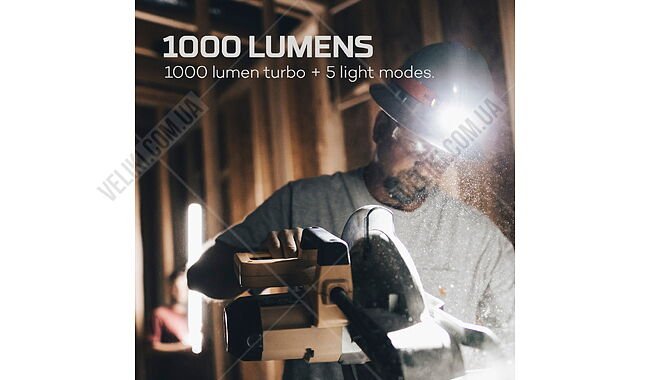 Ліхтар Nebo Master Series HL1000 - дополнительное фото 5