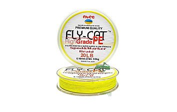 Шнур Ntec FlyCat Yellow 137 м 0,10 мм 2,7 кг