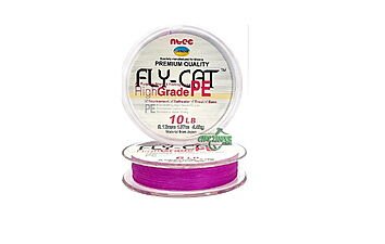 Шнур Ntec FlyCat Pink 137 м 0,08 мм 1,8 кг