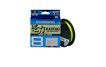 Шнур Shimano Kairiki 8 PE Yellow 150 м 0,06 мм 5,3 кг