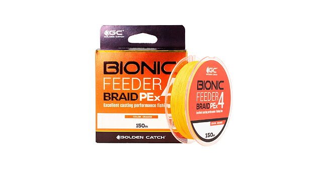 Шнур GC Bionic Feeder PE X4 150 м #1 0,168 мм 7,6 кг - фото 1