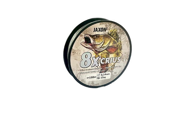 Шнур Jaxon Crius 8x Grey 150 м 0,28 мм 33 кг - фото 1