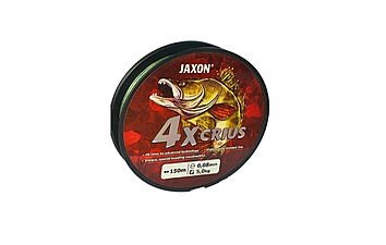 Шнур Jaxon Crius 4x Dark Green 150 м 0,36 мм 45 кг