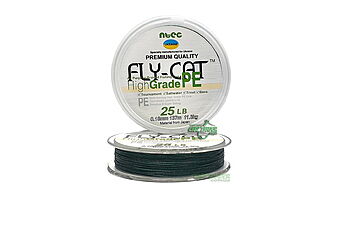 Шнур Ntec FlyCat Moss Green 137 м 0,10 мм 2,7 кг