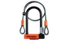 Велозамок Kryptonite Evolution Mini 7 c тросом 120 см - фото 1